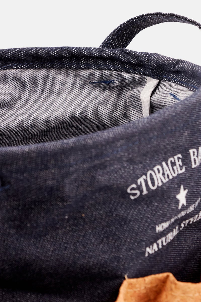 Hoff سلة تخزين 24 سم ارتفاع × 19 سم قطر، أزرق غامق - Image 4